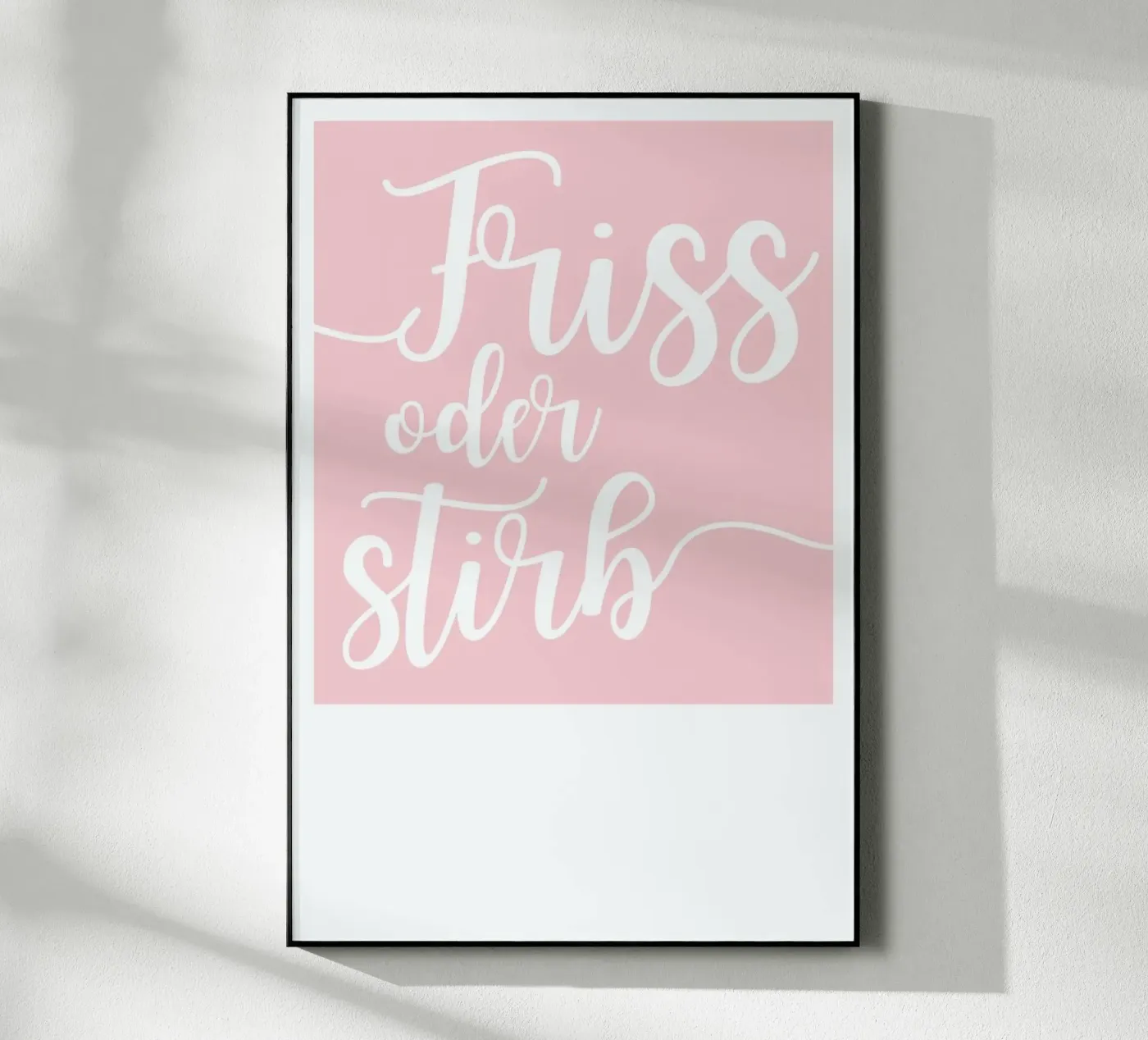 Friss oder stirb plexiglas de UN-TYPISCH