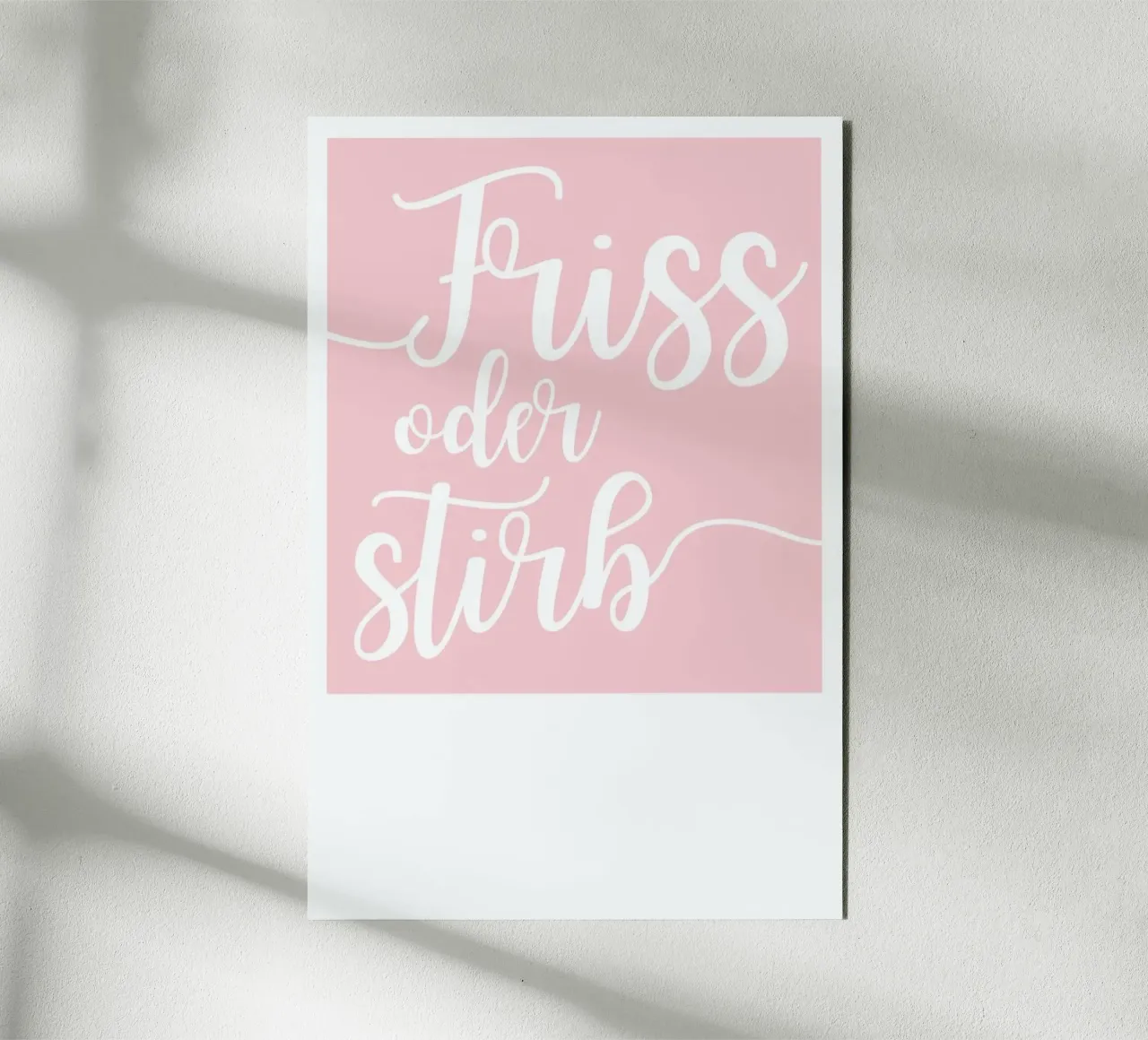 Friss oder stirb alluminio dibond da UN-TYPISCH