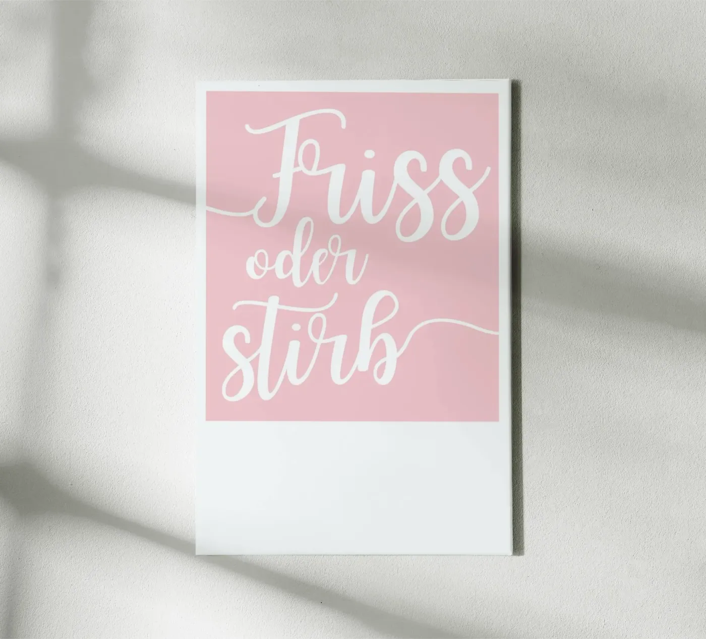 Friss oder stirb tela da UN-TYPISCH