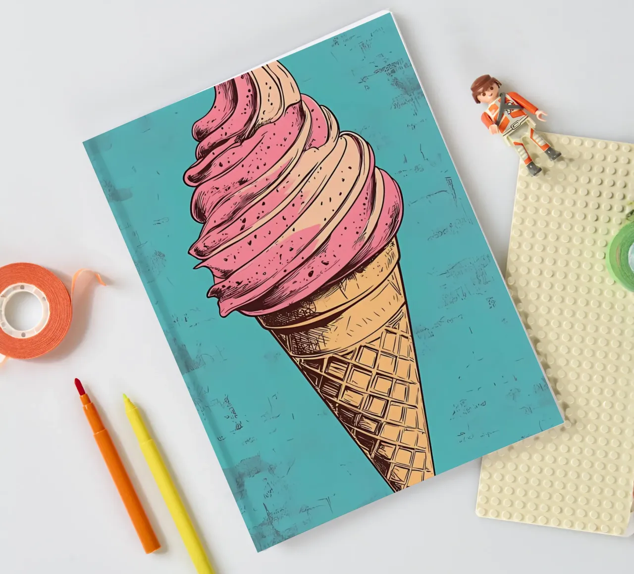 Minimalist Art 26 notebook by Erika C White