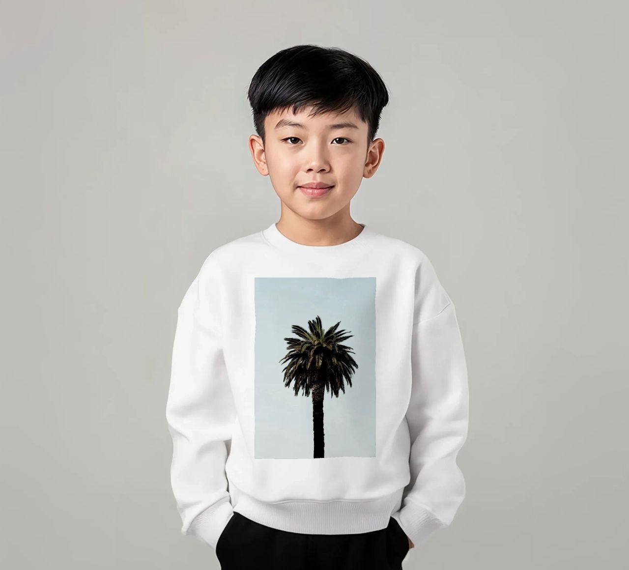Palmtree felpa bambino da Laura Palm