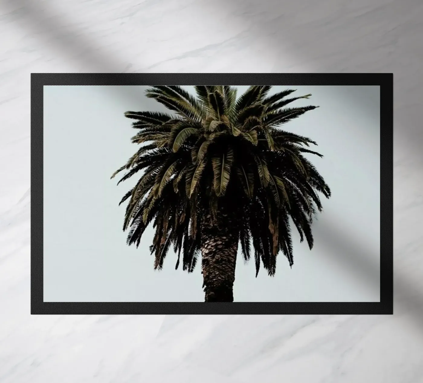 Palmtree doormat by Laura Palm
