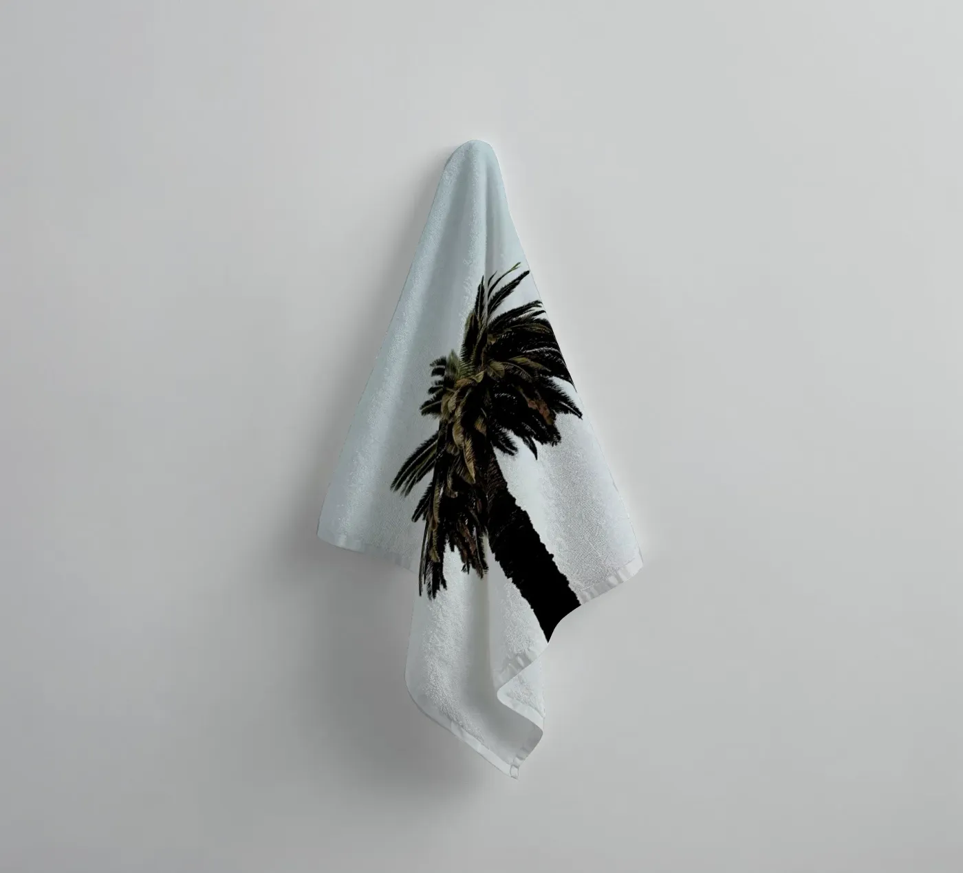 Palmtree badhanddoek van Laura Palm