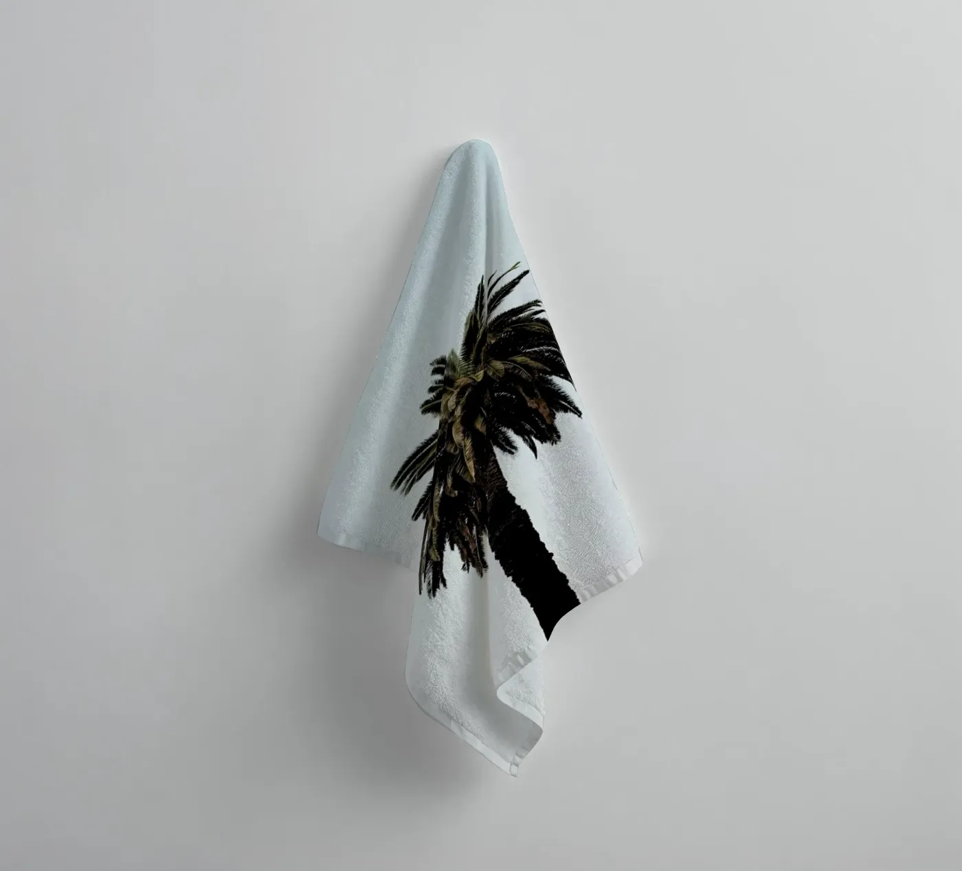 Palmtree towel by Laura Palm