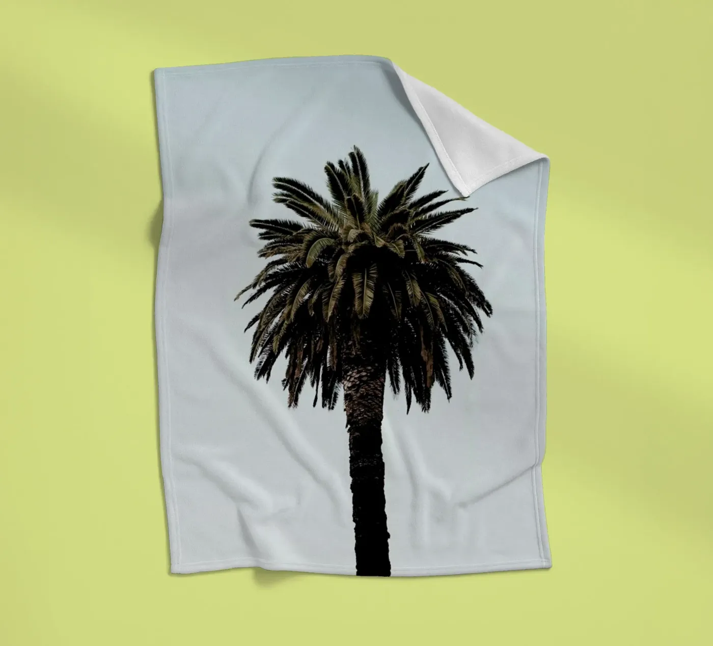 Palmtree fleecedeken van Laura Palm