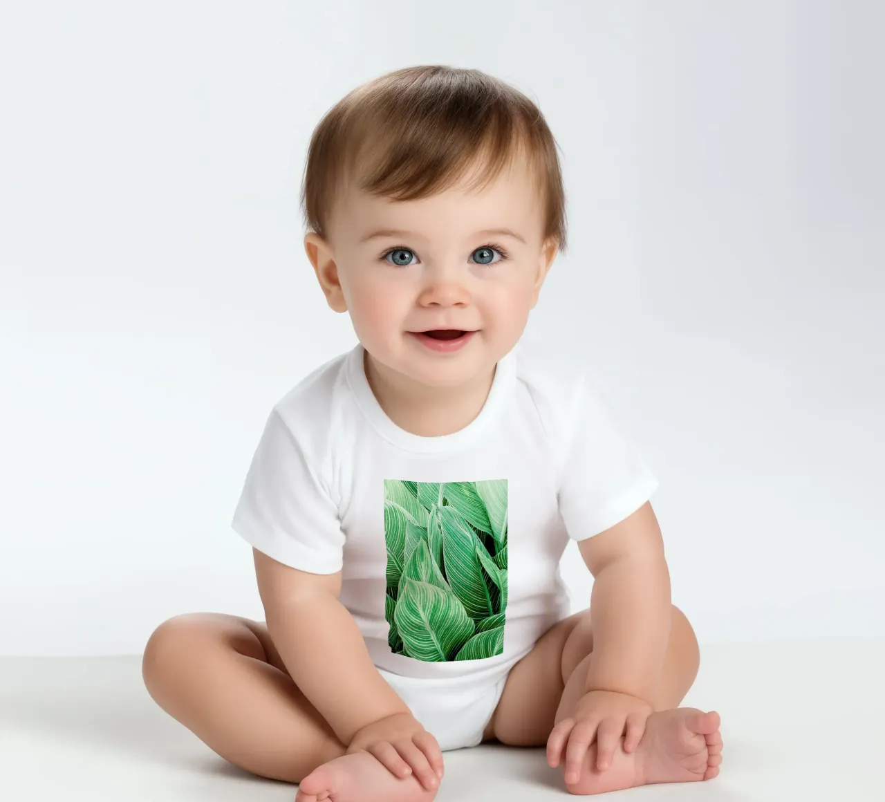 Print 144 body neonato maniche corte da Lila x Lola