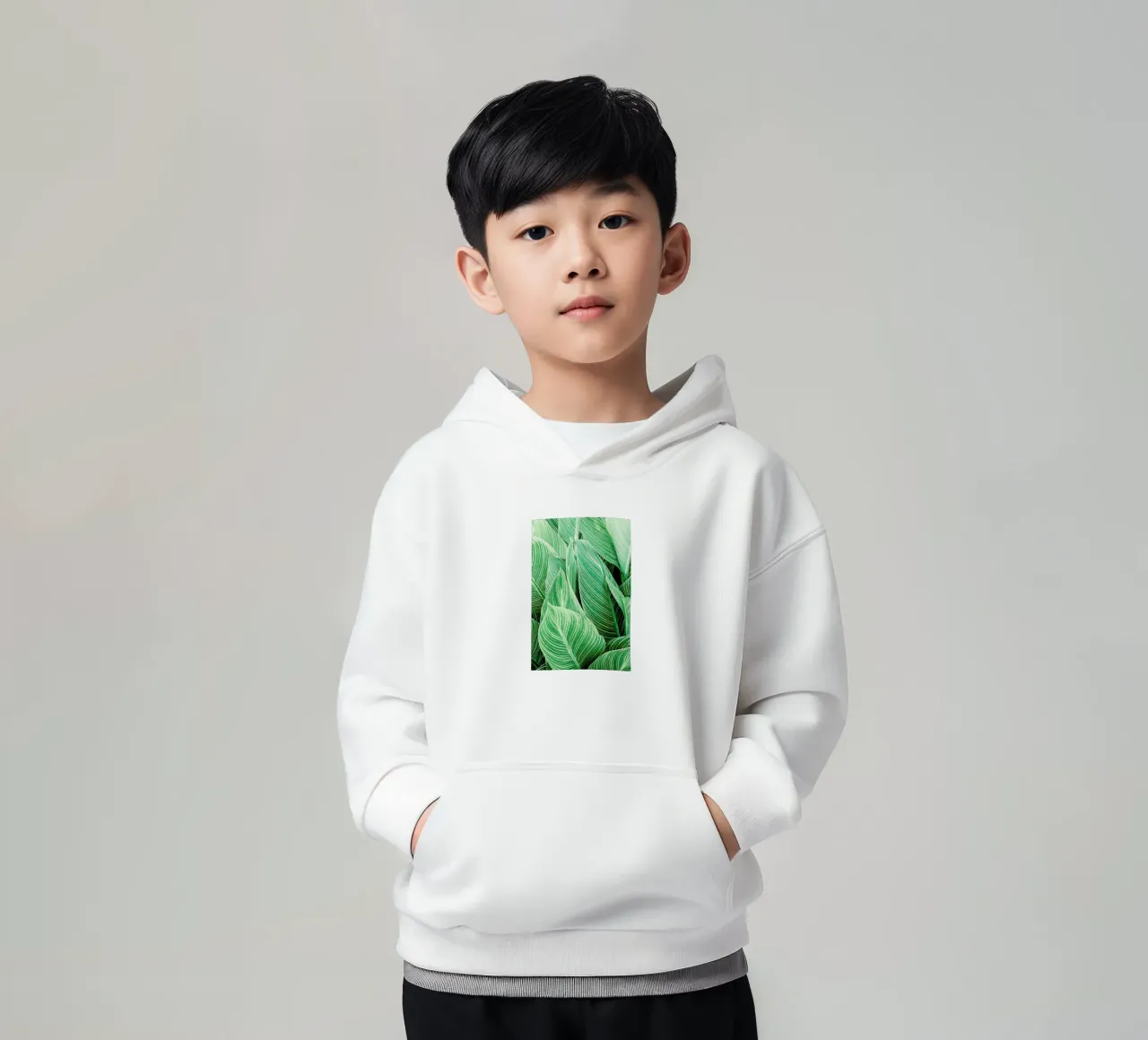 Print 144 felpa bambino con cappuccio da Lila x Lola