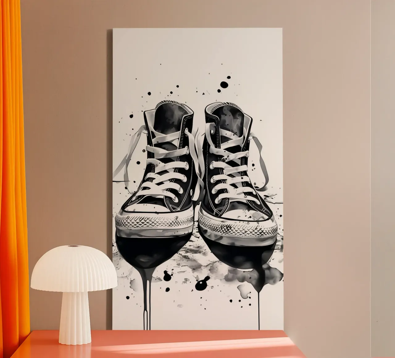 Minimalist Art 29 canvas with Floater frame by Erika C White
