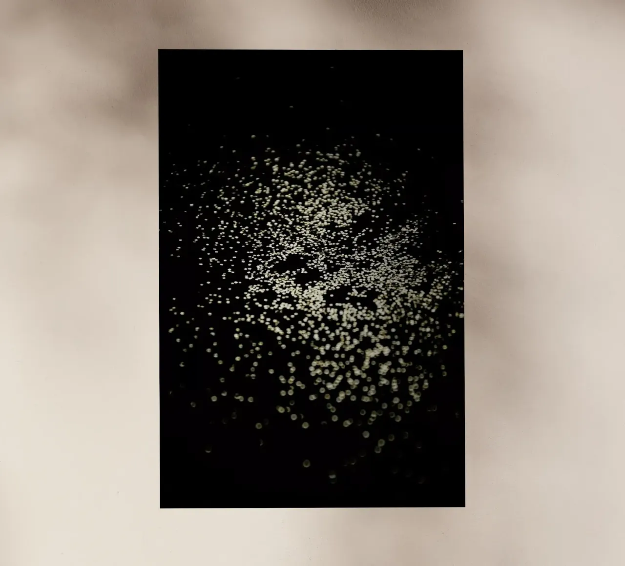 Galaxy Confetti pellicola backlit da Studio Nahili