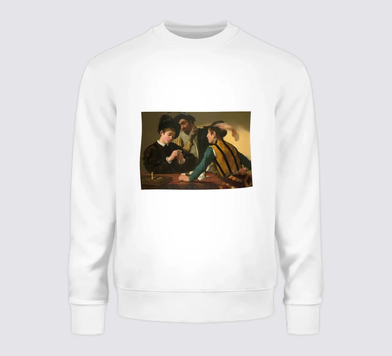 Caravaggio - I cardinali felpa da Timeless Artworks