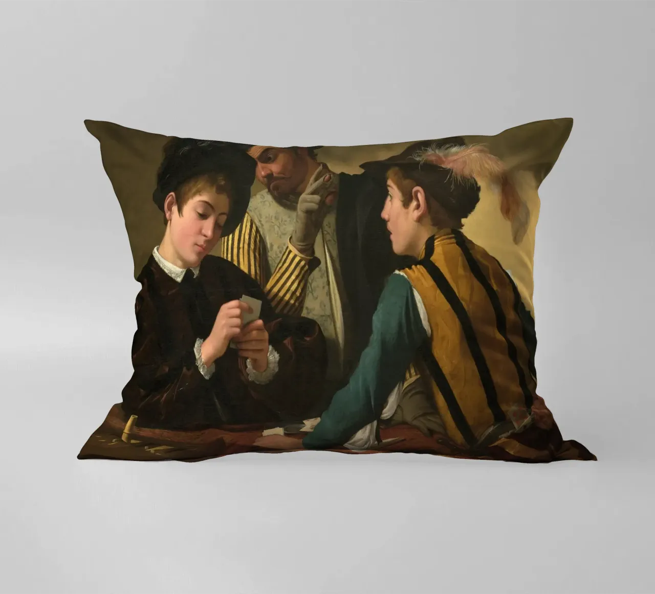 Caravaggio - I cardinali cuscino da Timeless Artworks