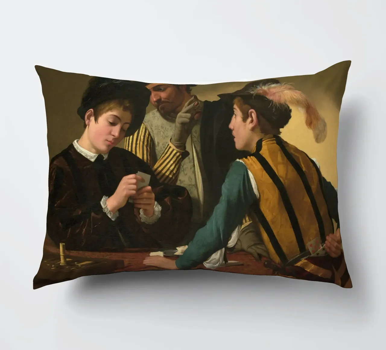Caravaggio - I cardinali cuscino da Timeless Artworks