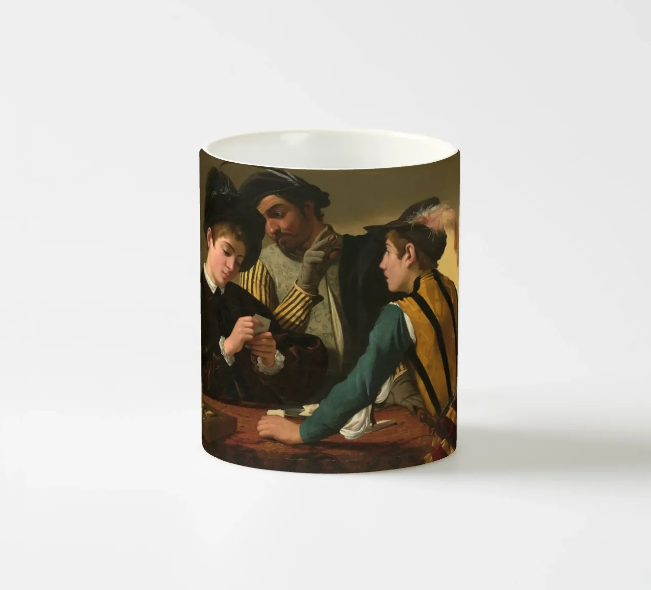 Caravaggio - I cardinali tazza in ceramica da Timeless Artworks