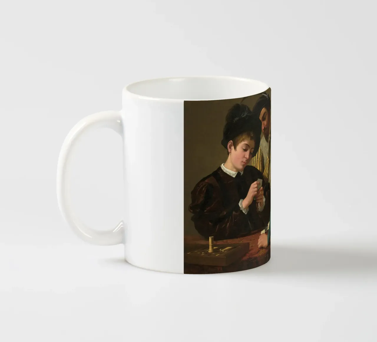 Caravaggio - I cardinali tazza in ceramica da Timeless Artworks