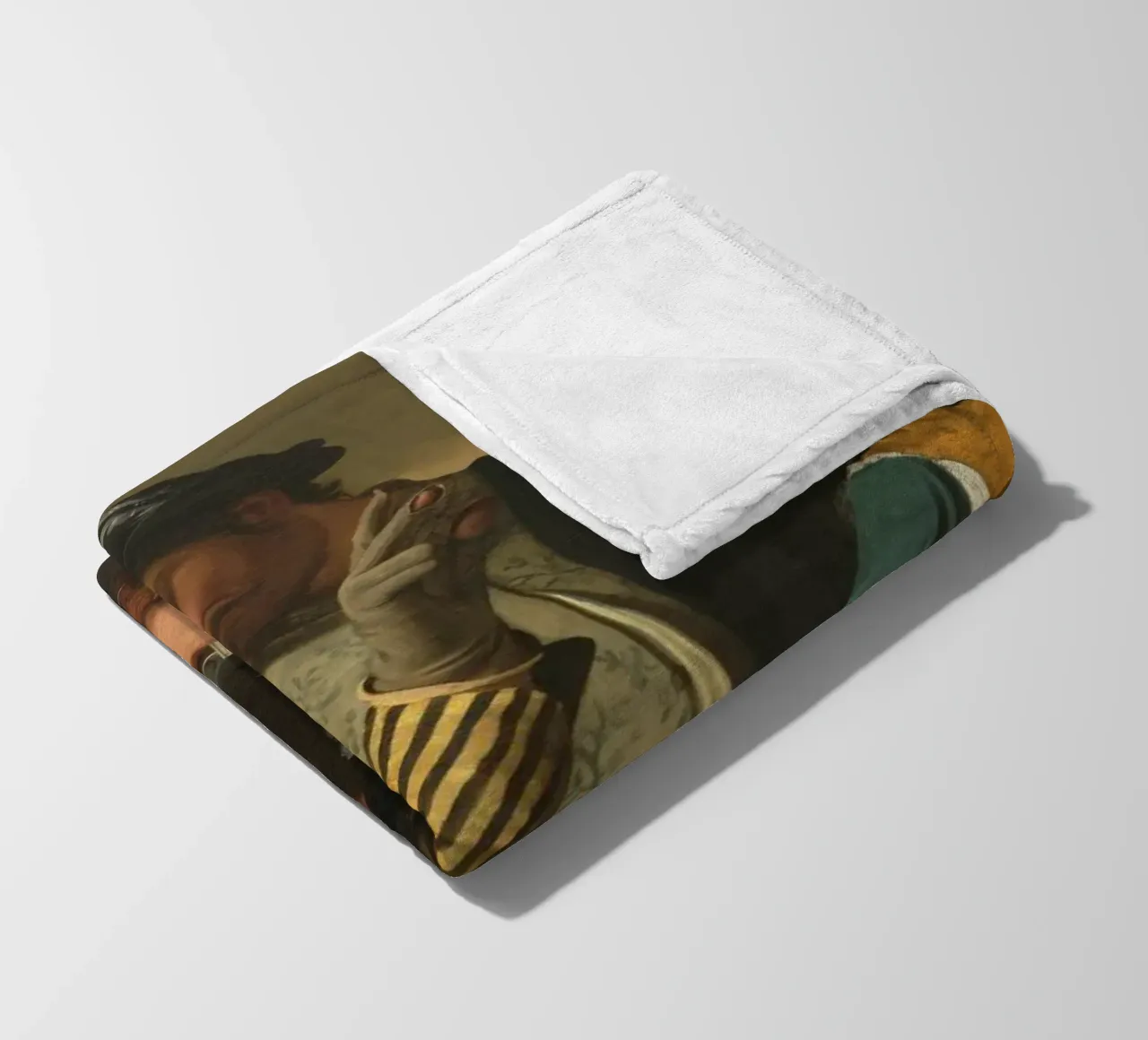 Caravaggio - I cardinali coperta in pile da Timeless Artworks