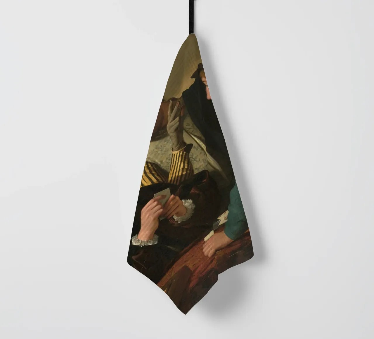 Caravaggio - I cardinali canovaccio da cucina da Timeless Artworks