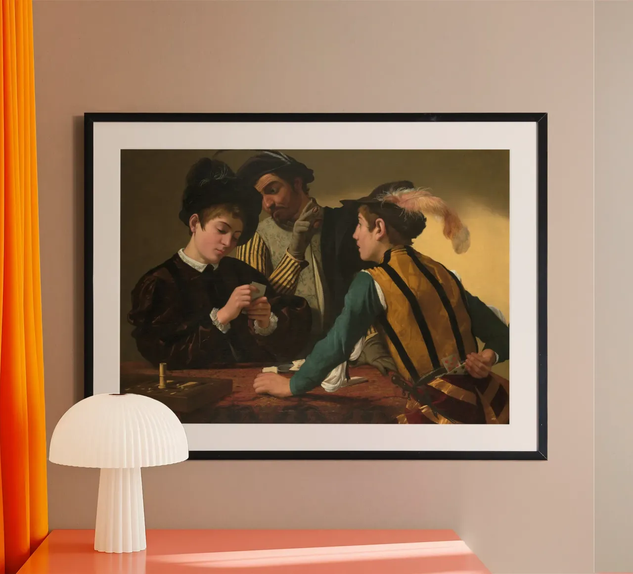 Caravaggio - I cardinali poster da Timeless Artworks