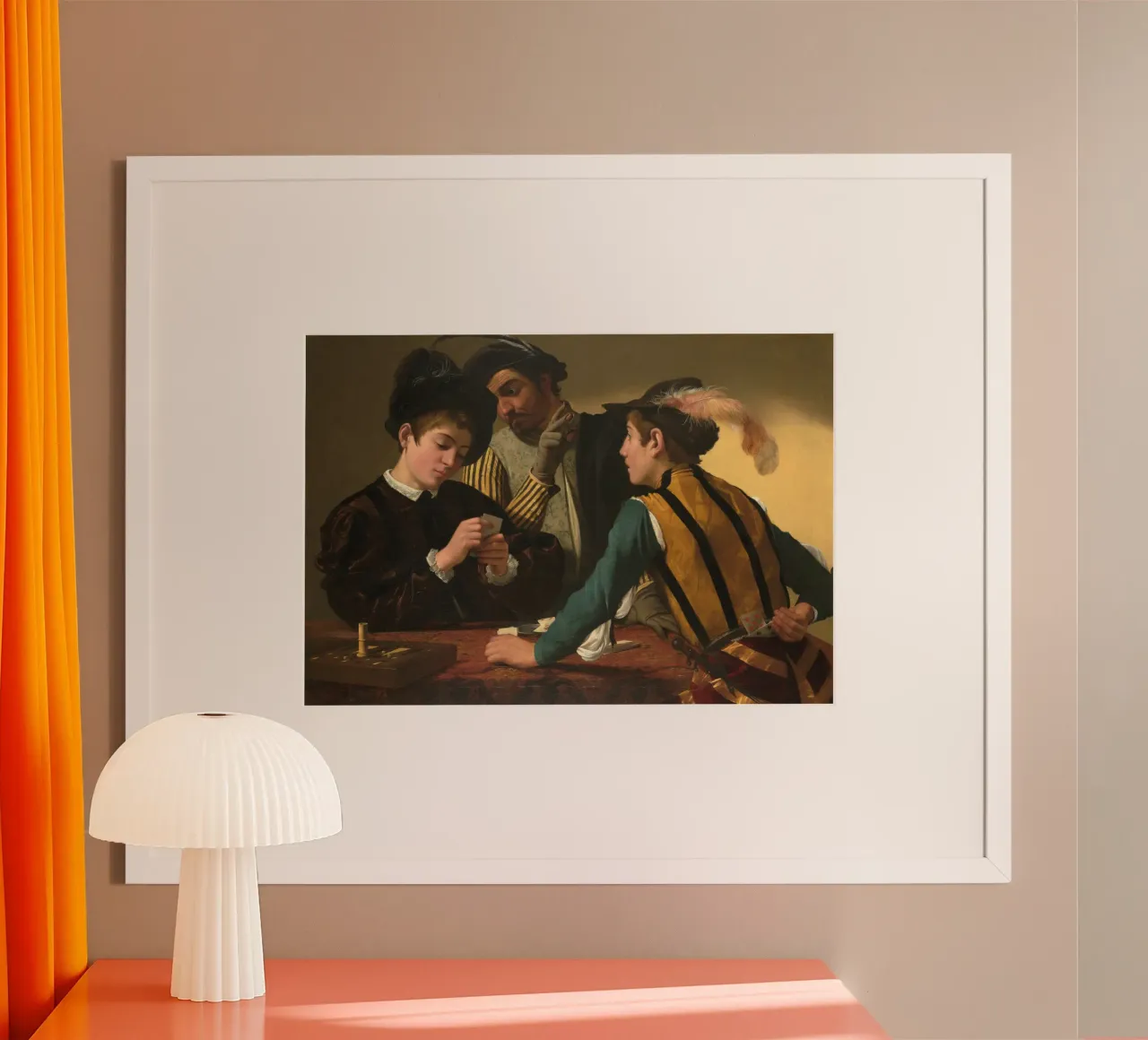 Caravaggio - I cardinali poster da Timeless Artworks