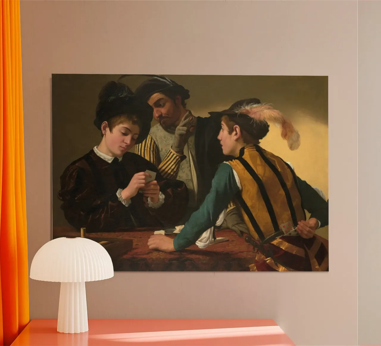 Caravaggio - I cardinali poster da Timeless Artworks