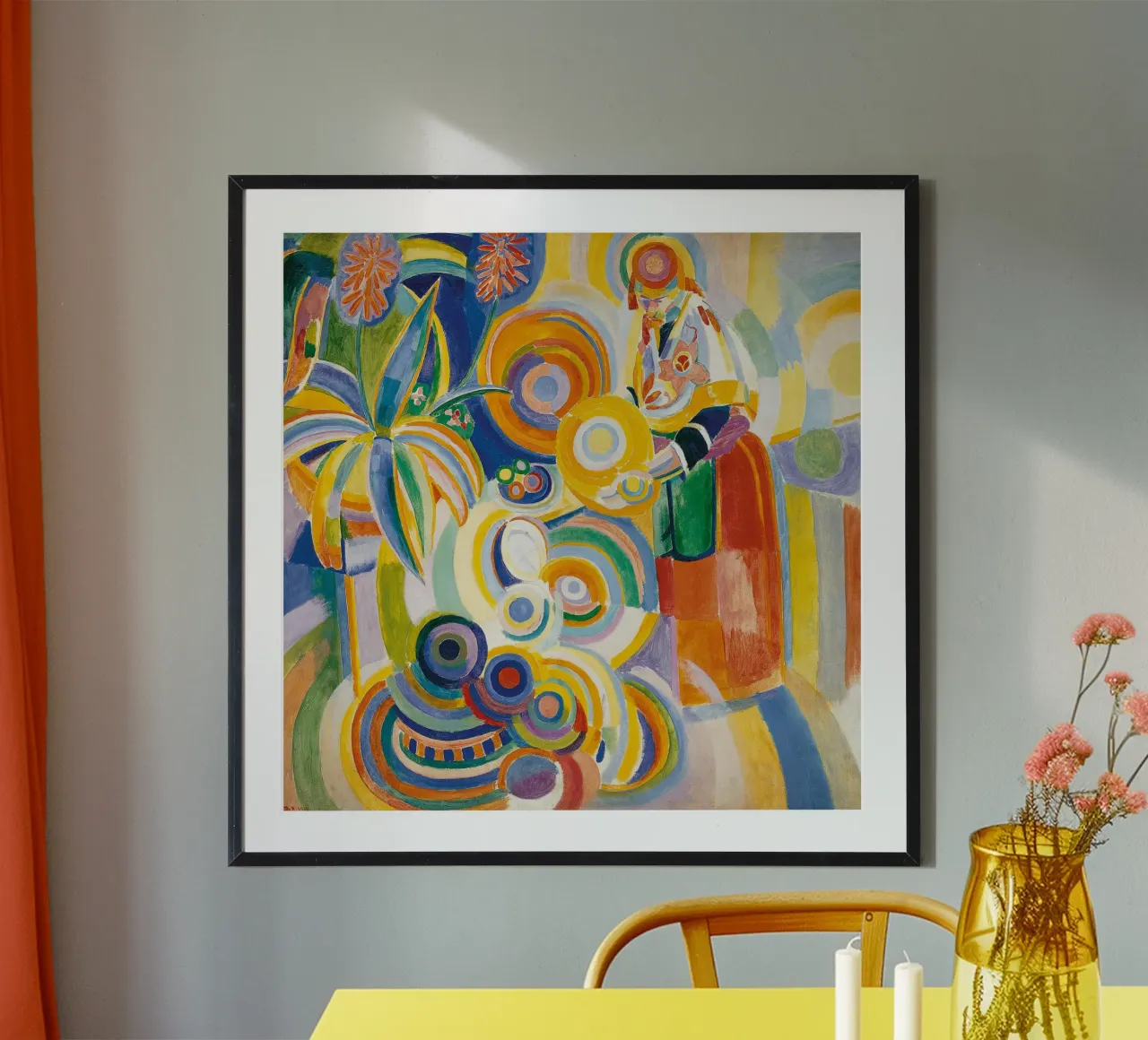 Robert Delaunay - Donna portoghese alta, 1916 poster da Timeless Artworks