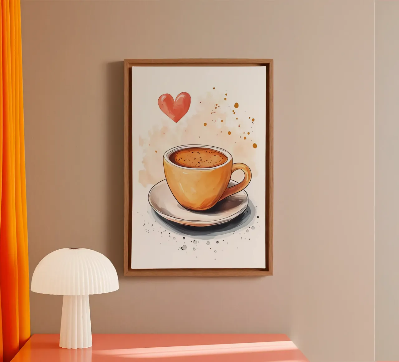 Arte minimalista 32 tela con Cornice a cassetta da Erika C White