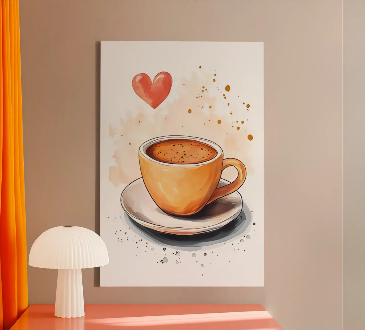Arte minimalista 32 tela con Cornice a cassetta da Erika C White