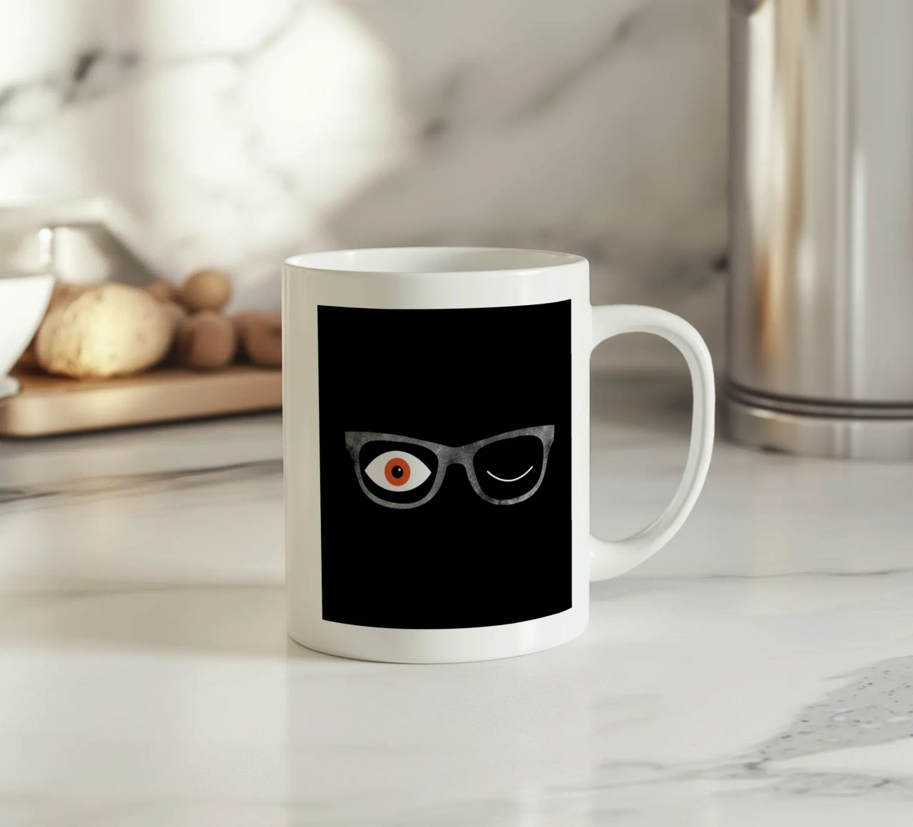 Specs tazza in ceramica da Chris Wharton