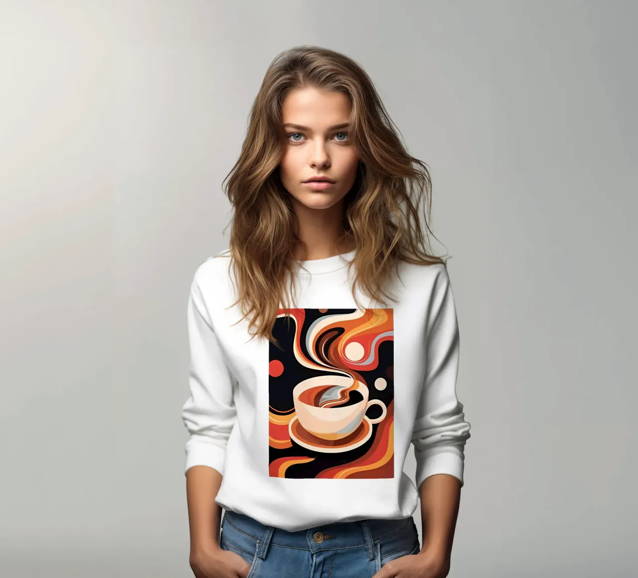 Minimalist Art 34 Sweatshirt von Erika C White