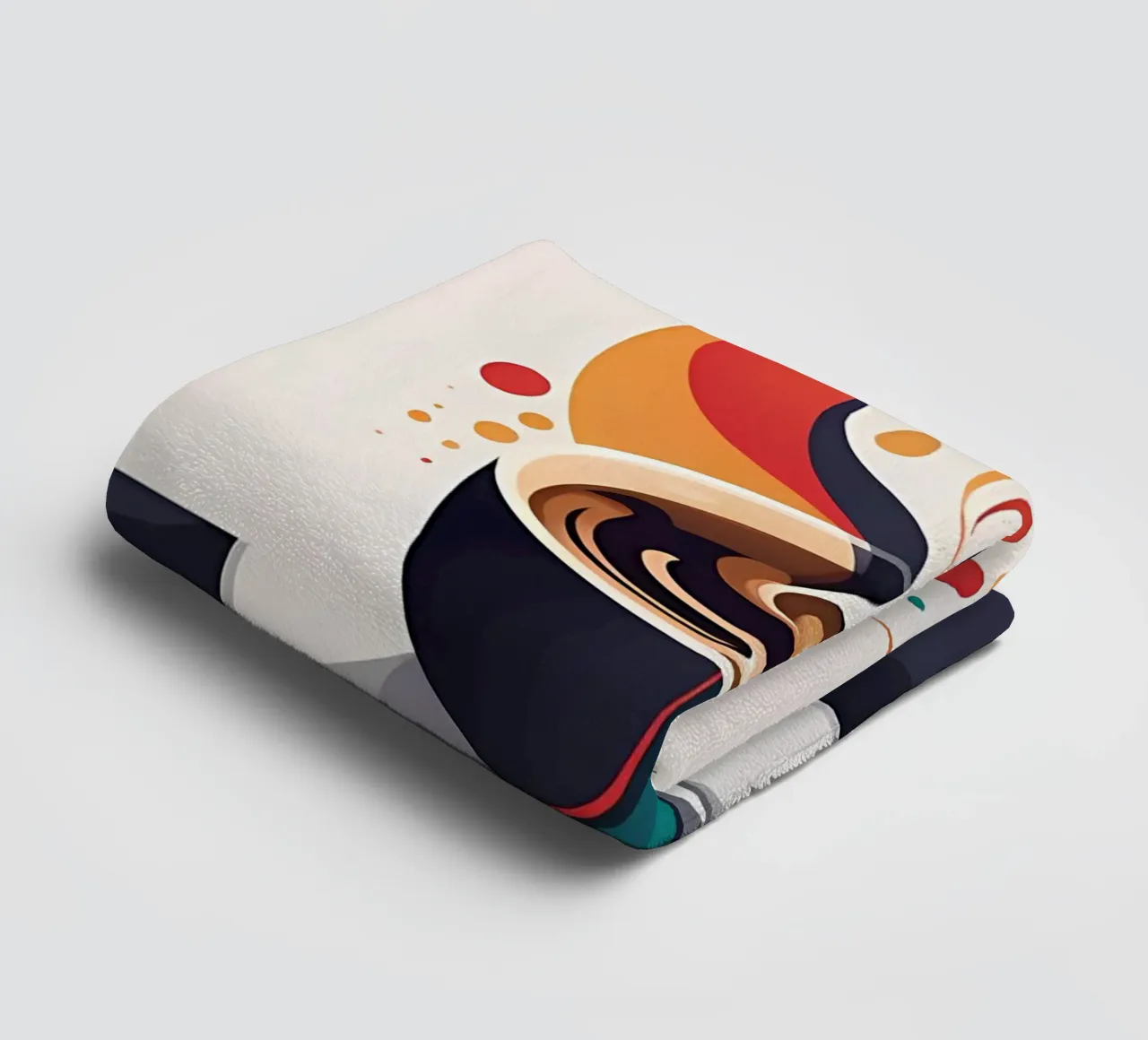 Minimalistische kunst 40 badhanddoek van Erika C White