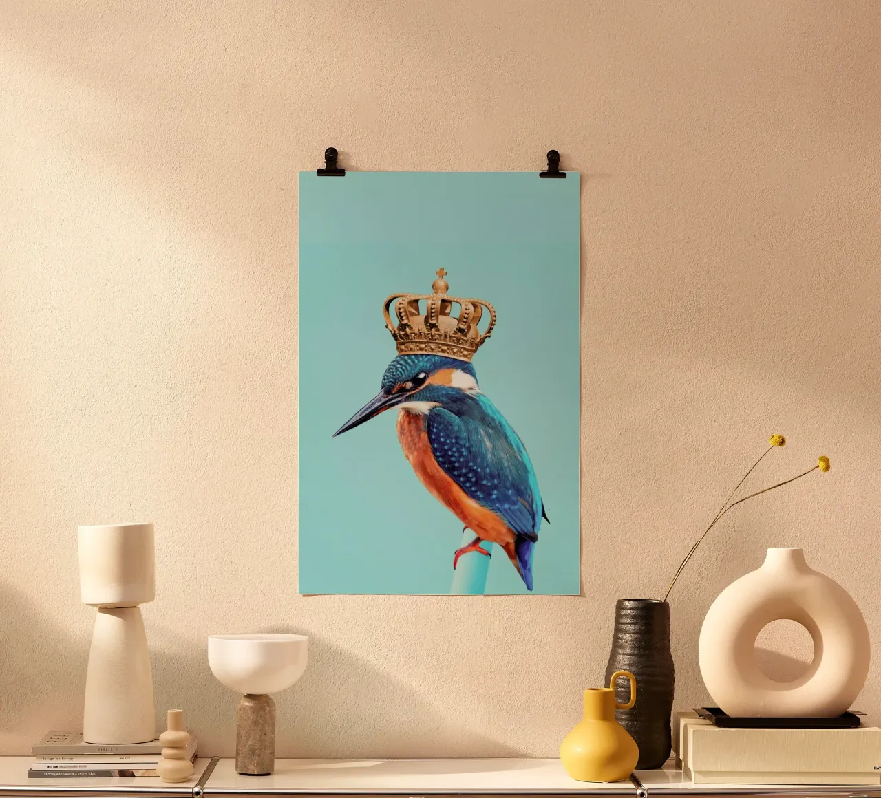 Kingfisher carta hahnemühle da Jonas Loose