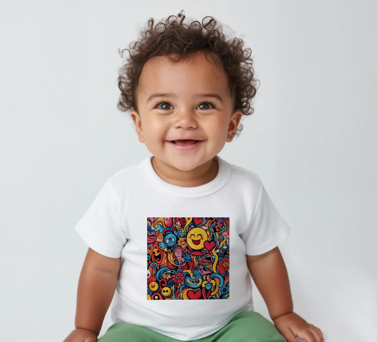 Plein de bonheur ! t-shirt pour bébé de Motivate-Today