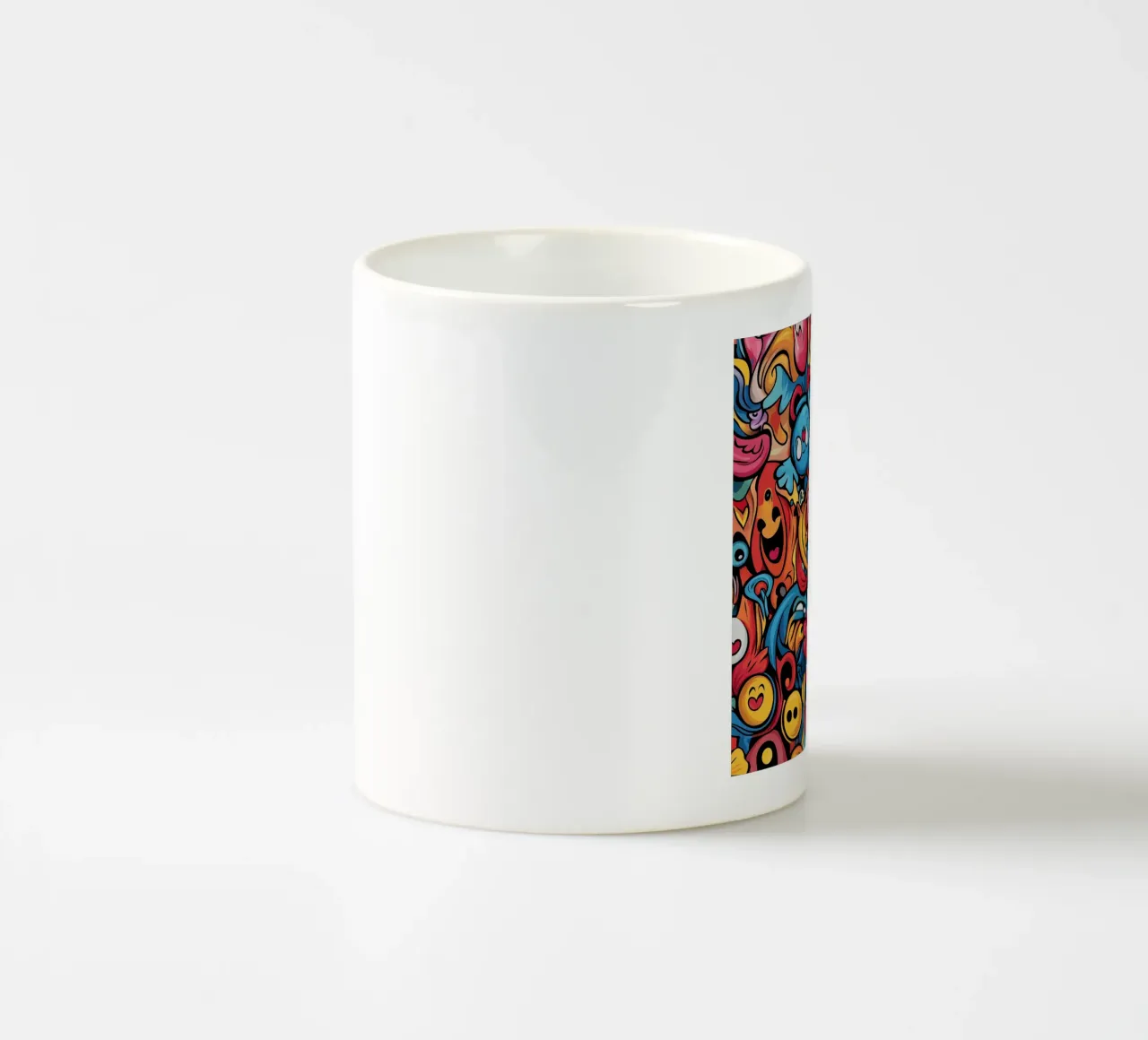 Pieno di felicità! tazza in ceramica da Motivate-Today