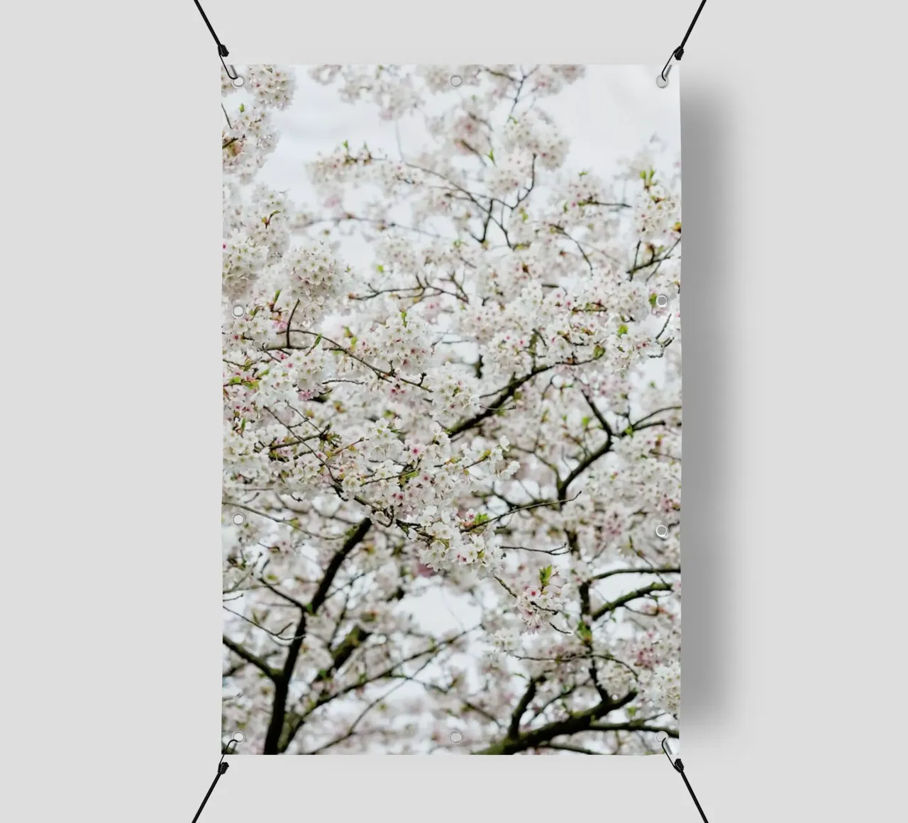 Blossom White 1 telo in pvc da Curious Collections by Marielle Leenders