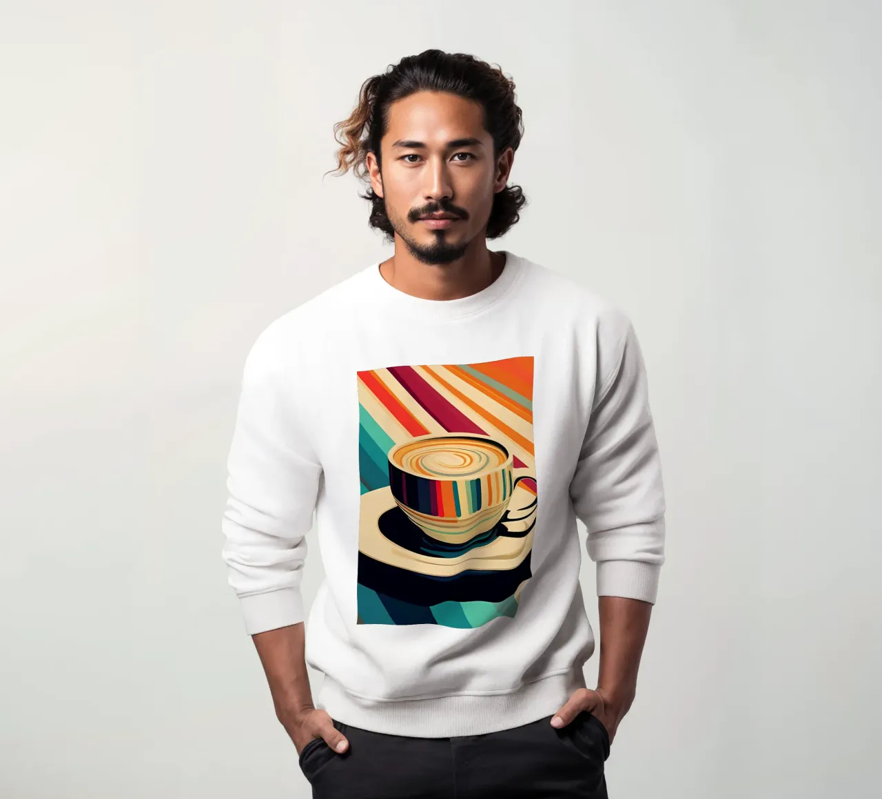 Arte minimalista 45 sudadera de Erika C White