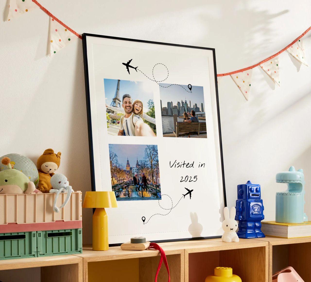 Top 3 Reise-Momente Poster von Motivate-Today