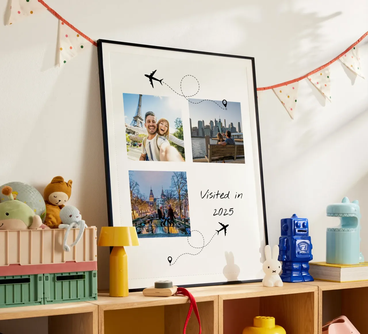 I 3 migliori momenti di viaggio poster con telaio in alluminio da Motivate-Today