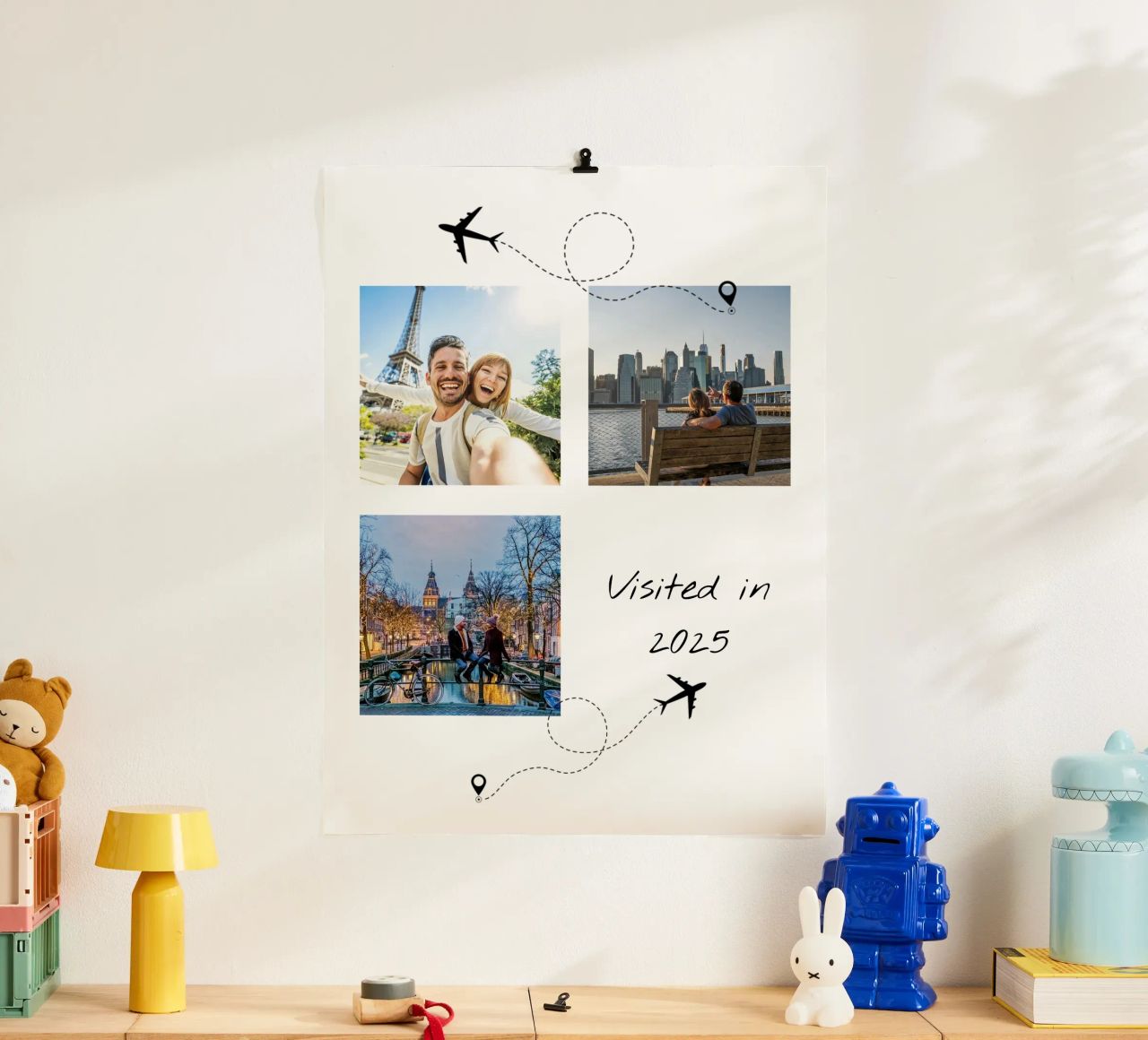 Top 3 Reise-Momente Poster von Motivate-Today
