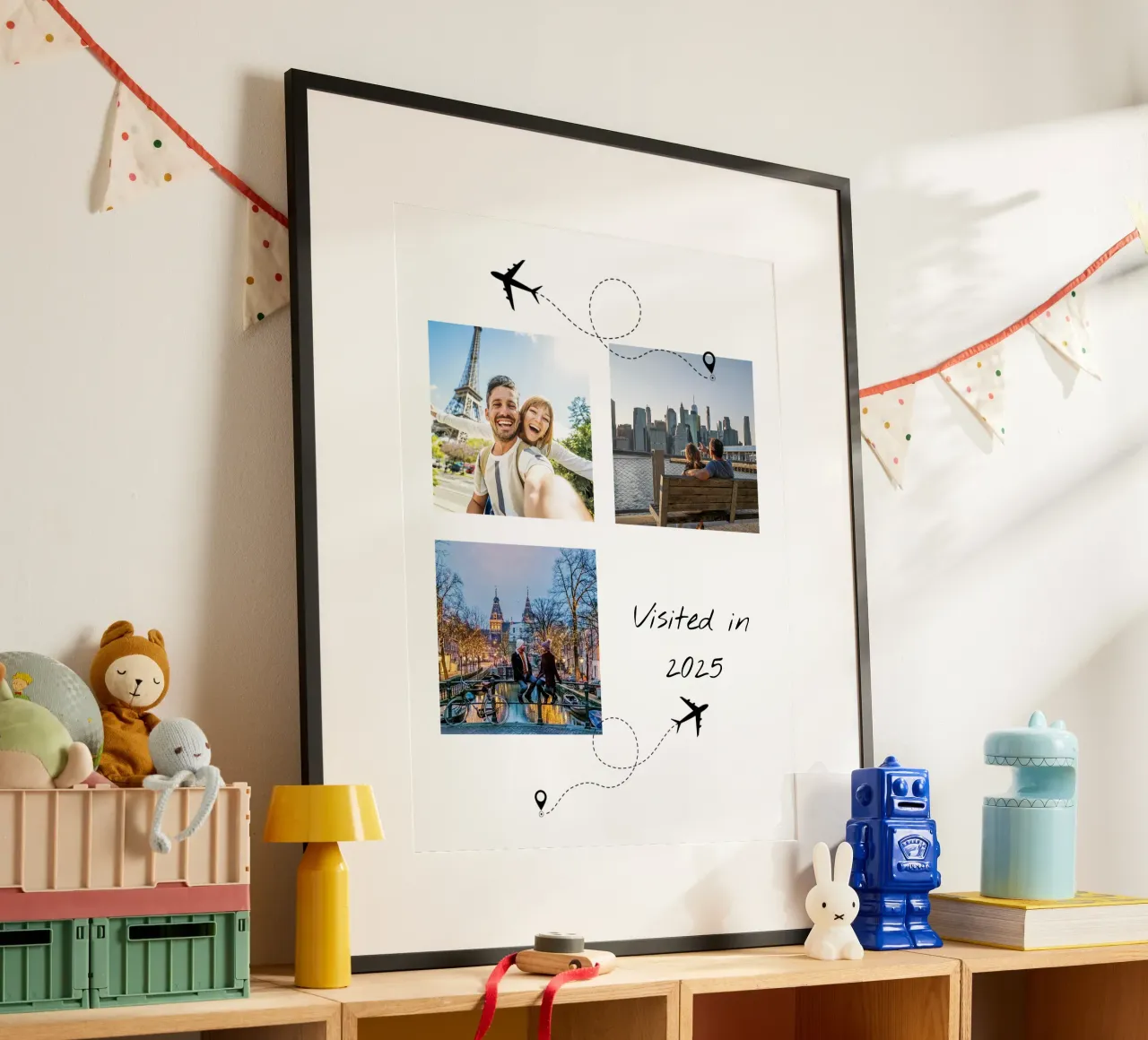 I 3 migliori momenti di viaggio poster con telaio in alluminio da Motivate-Today