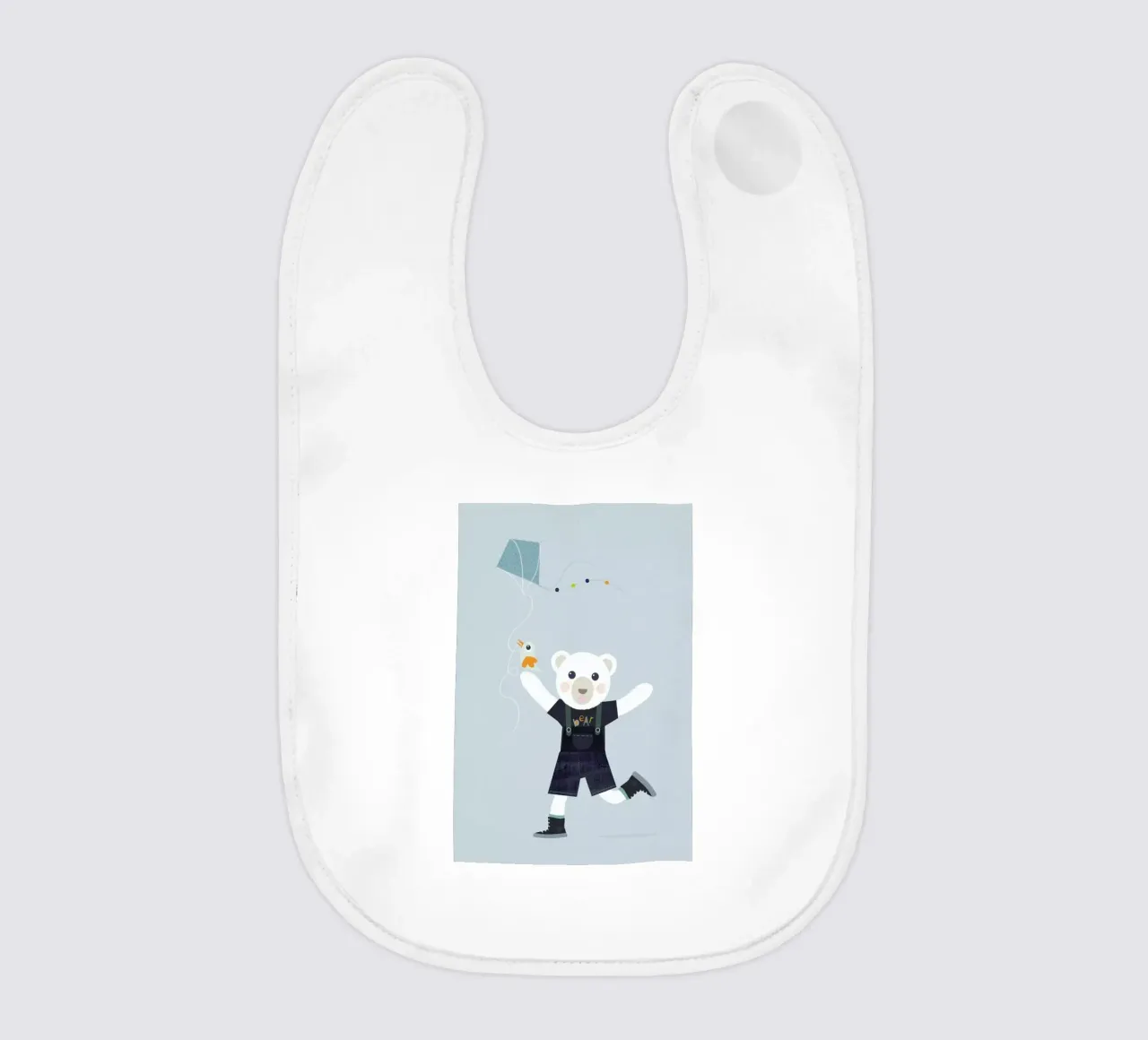 Bear Kite bavaglino da JaySan Studio
