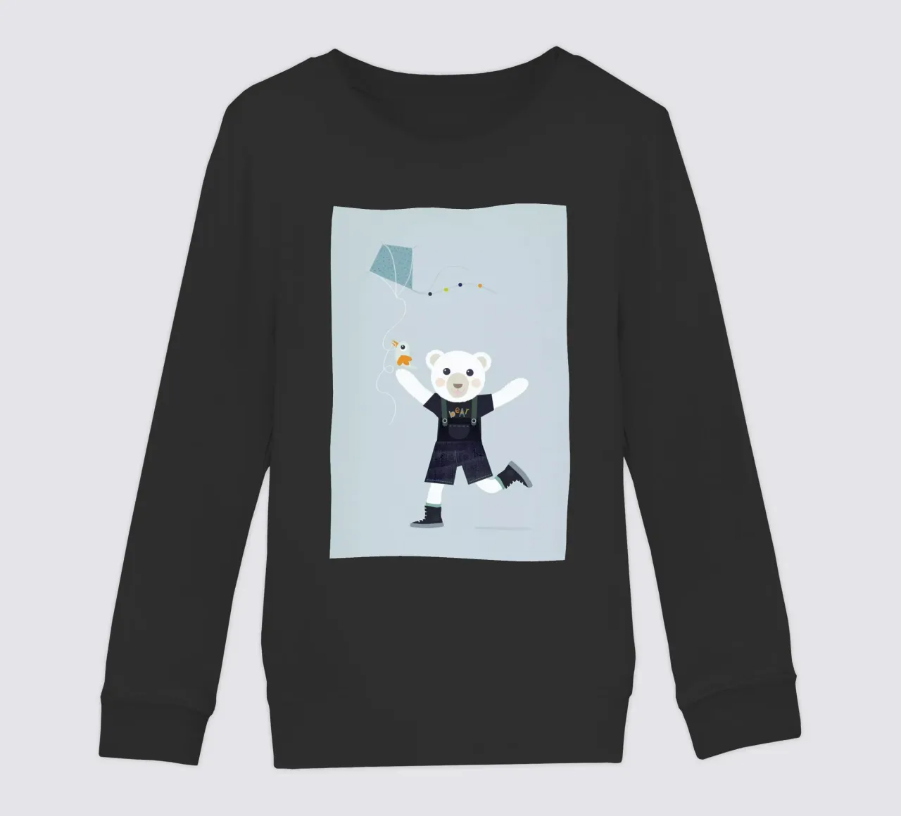 Nibbio dell'orso felpa bambino da JaySan Studio