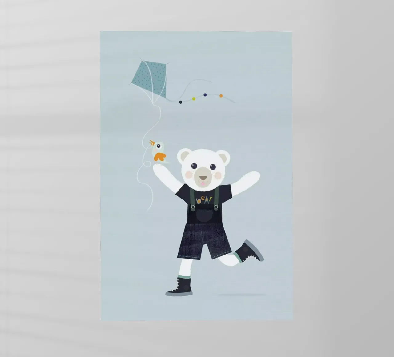 Bear Kite pellicola backlit da JaySan Studio