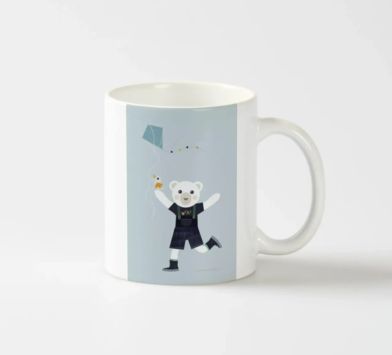 Bear Kite tazza in ceramica da JaySan Studio