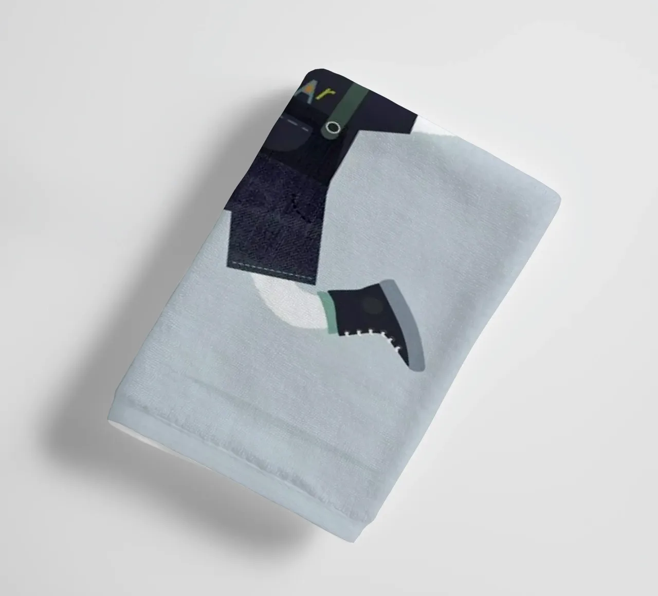 Nibbio dell'orso asciugamano da bagno da JaySan Studio