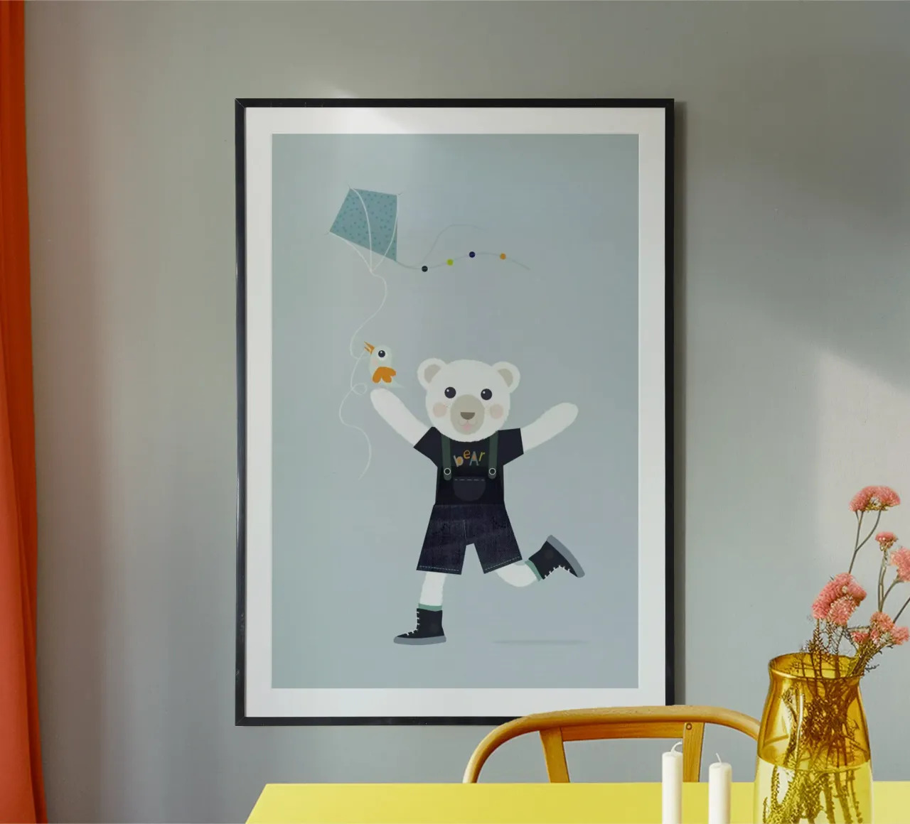 Nibbio dell'orso carta hahnemühle da JaySan Studio