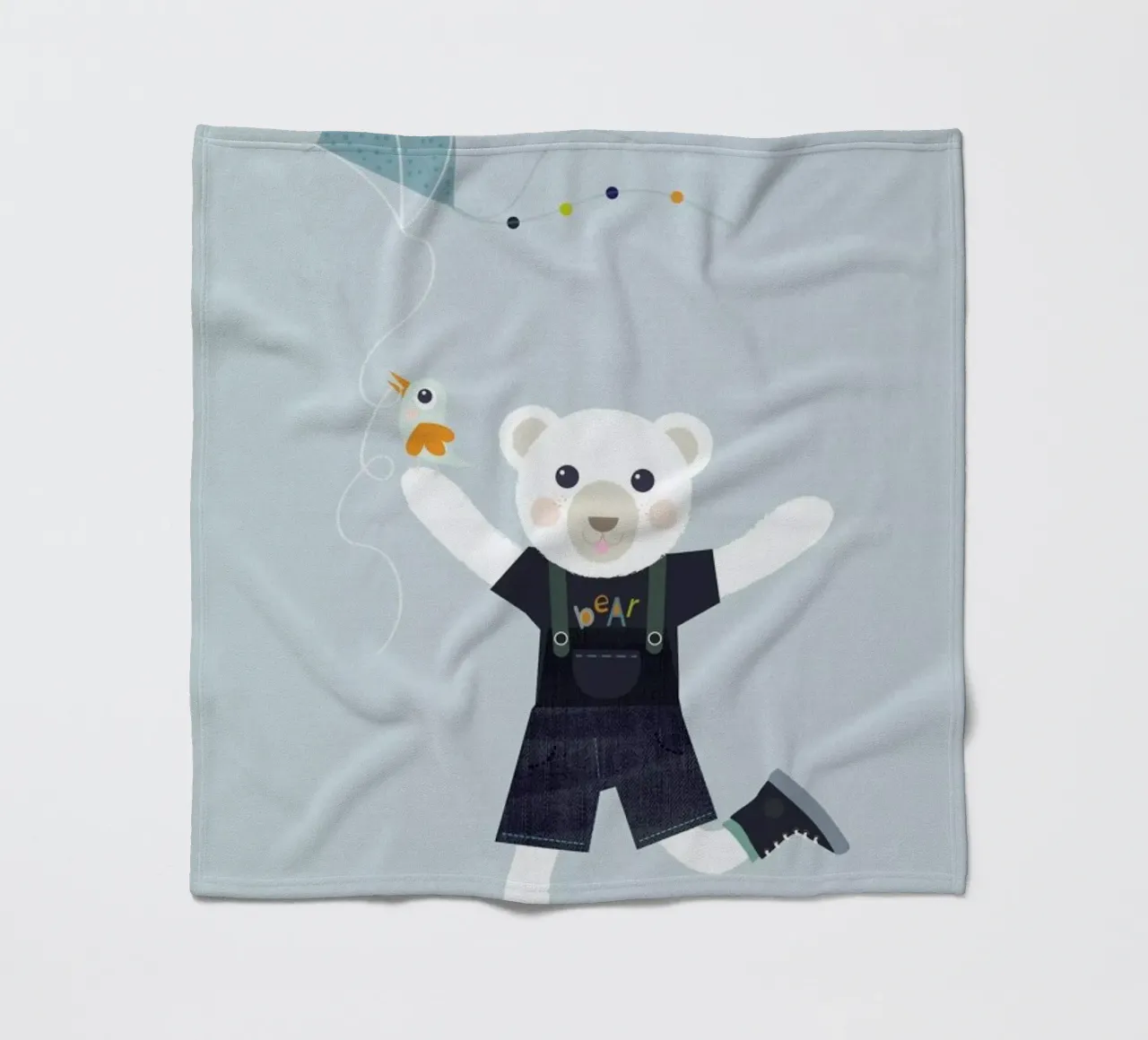 Bear Kite coperta in pile da JaySan Studio