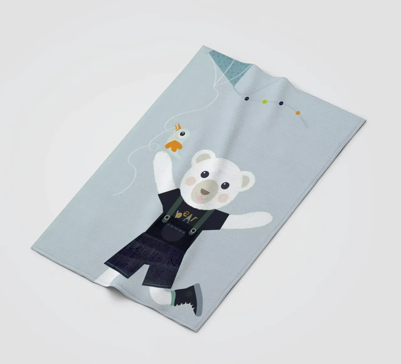 Nibbio dell'orso coperta in pile da JaySan Studio