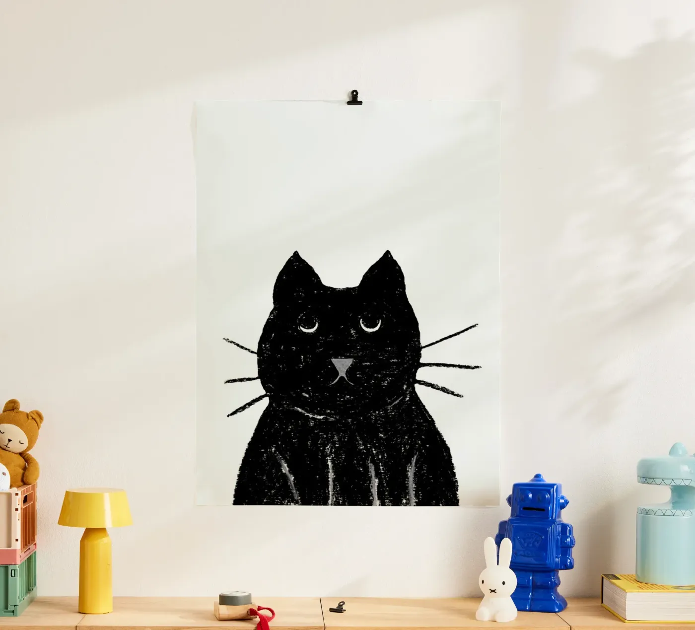Innocent Cat poster van Atelier Mave