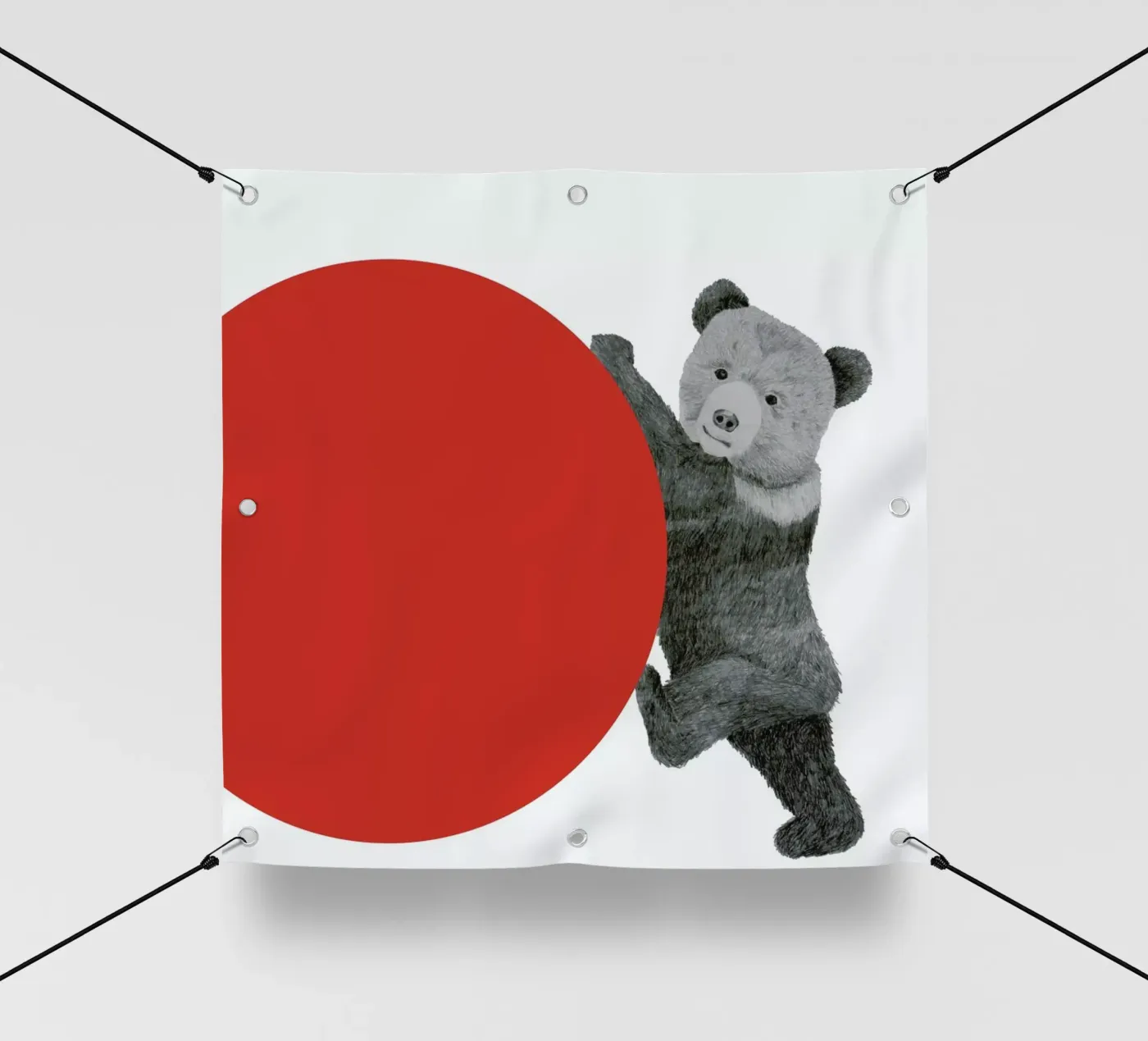 Bear telo in pvc da Morgan Kendall