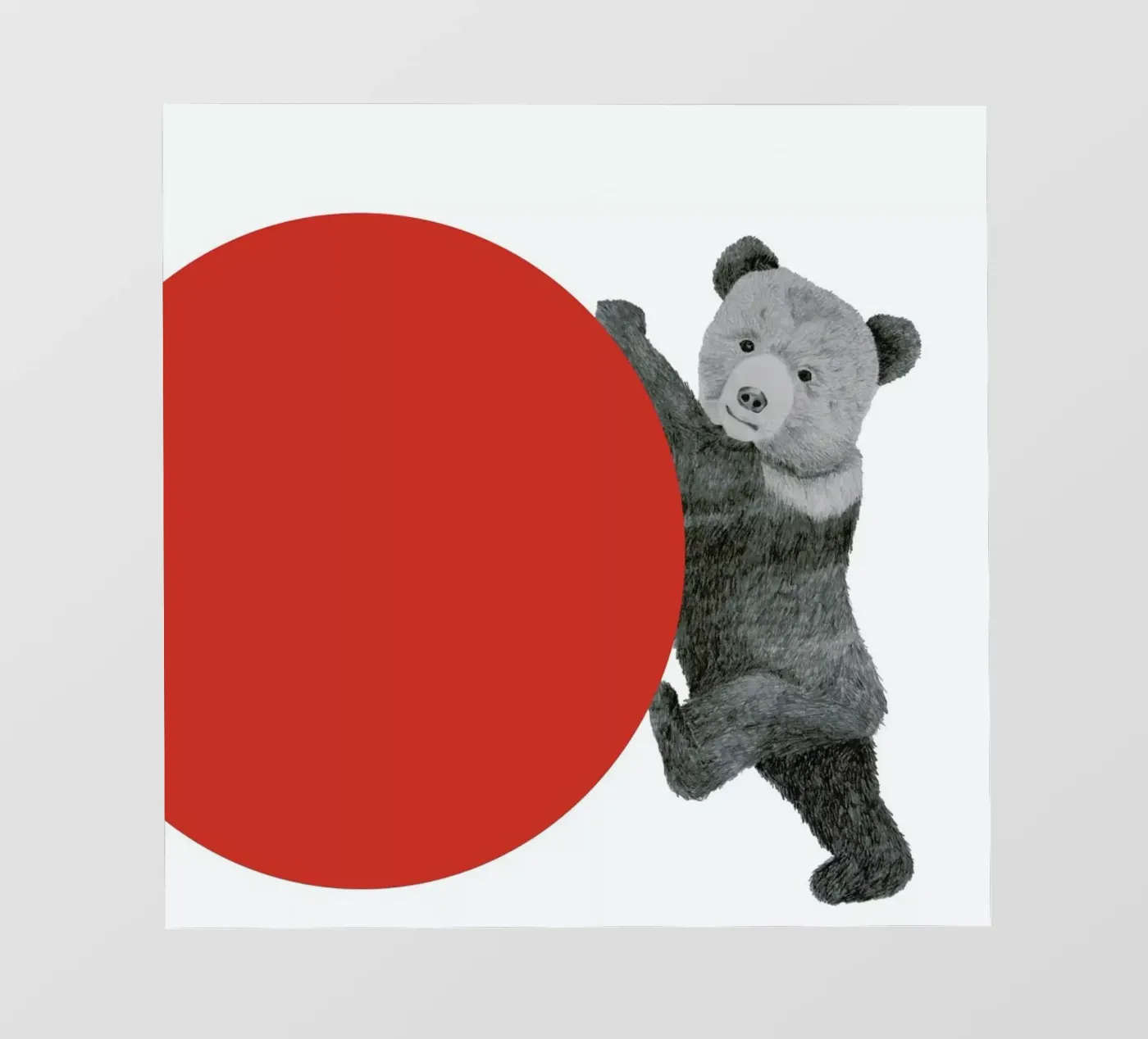 Bear telo in pvc da Morgan Kendall