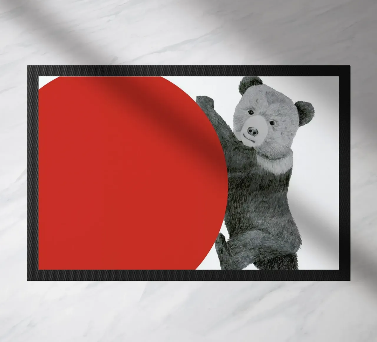 Bear paillasson de Morgan Kendall